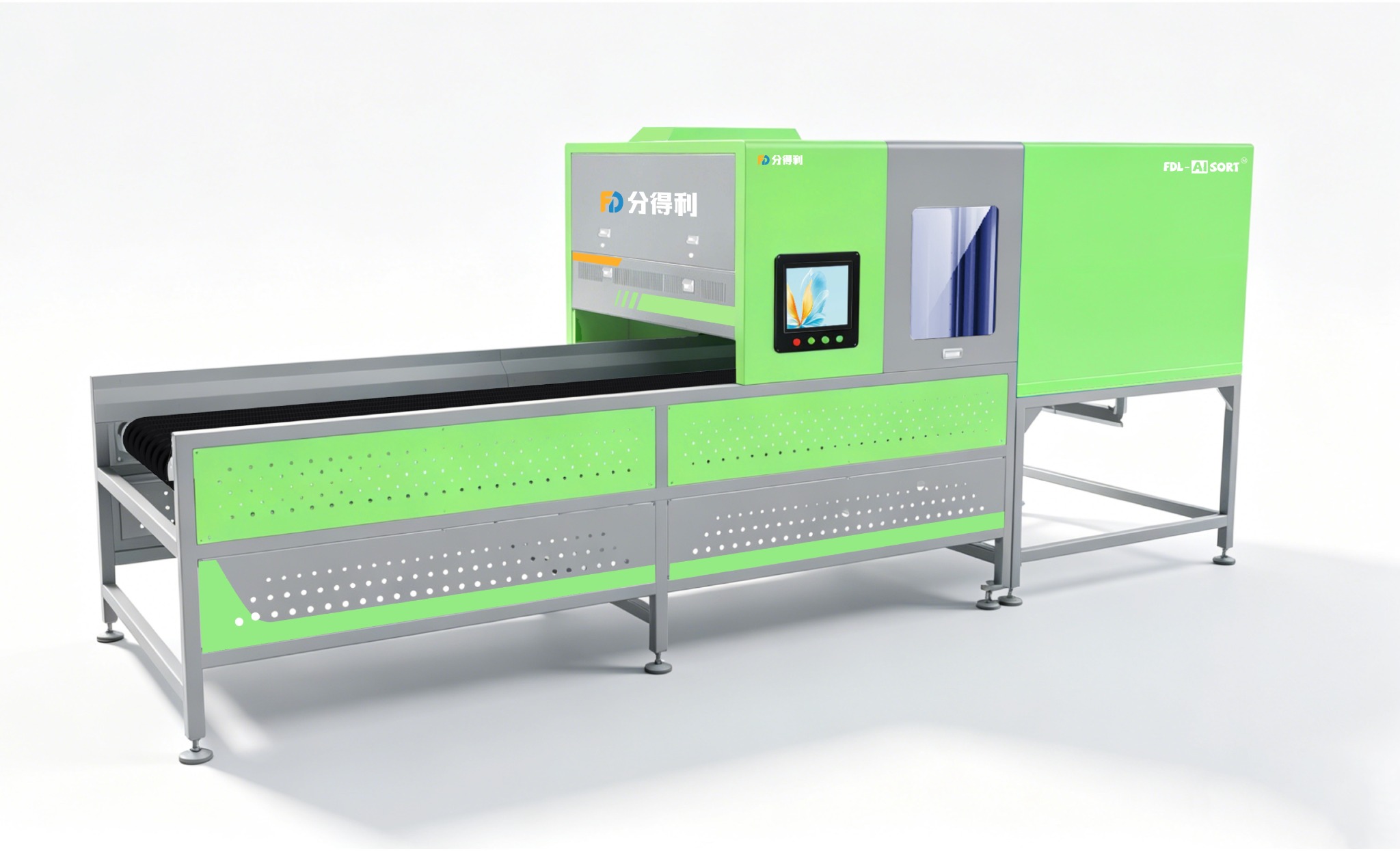 AI Hyperspectral Material Sorter